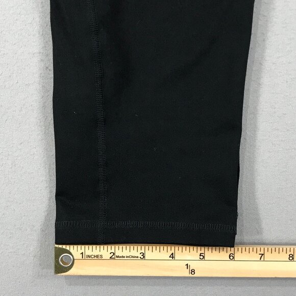 Danskin Now Leggings Women's Medium 8-10 Black Pull On Capri Fitted Workout Yoga - Picture 13 of 14